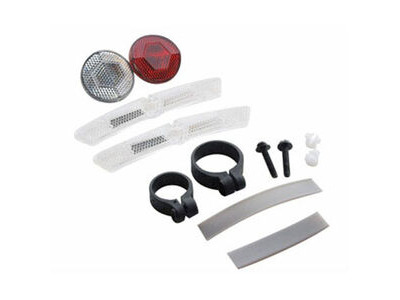 Cateye Bicycle Reflector Kit Front, Rear & Wheels