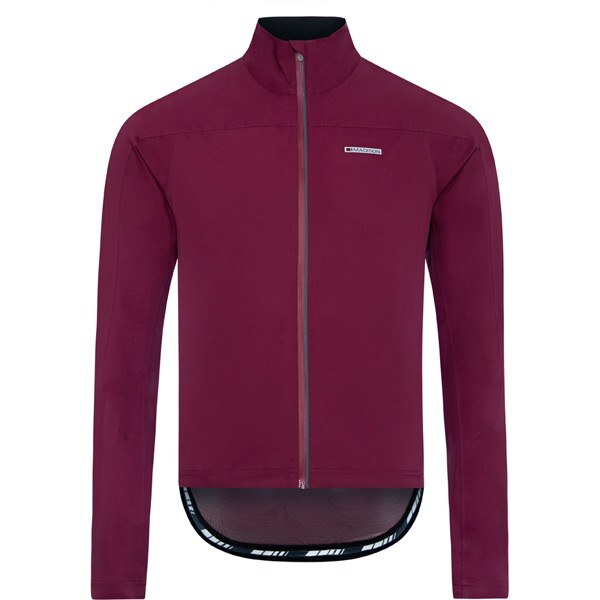 maroon light jacket