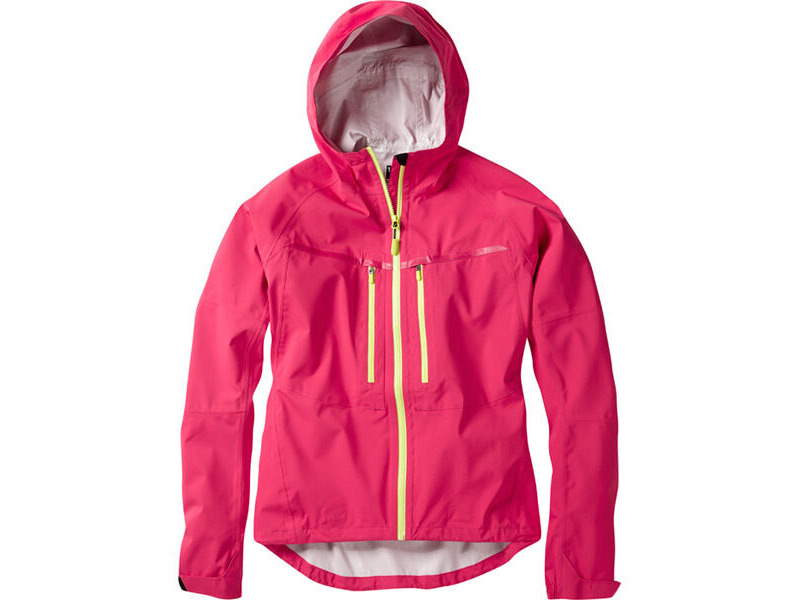 Madison Zena women's waterproof jacket, rose red click to zoom image