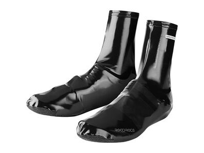 Madison RoadRace PU Lycra aero overshoes, black
