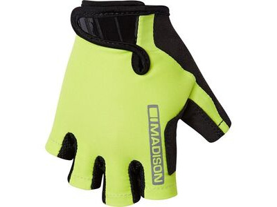Madison Tracker kid's mitts, lime punch