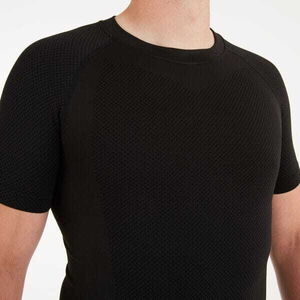 Madison Isoler mesh men's short sleeve baselayer - black click to zoom image