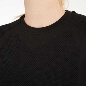 Madison Isoler mesh women's long sleeve baselayer - black click to zoom image