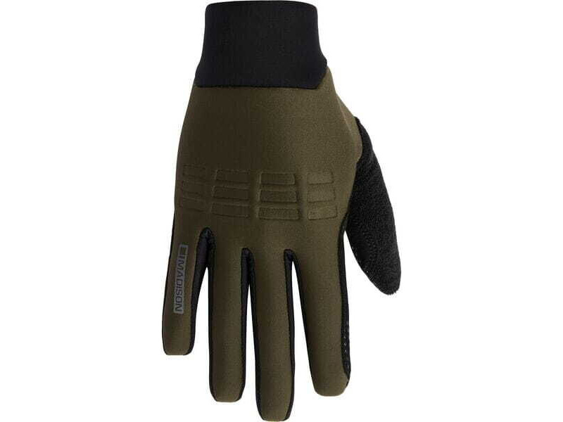 Madison Zenith 4-season DWR Thermal gloves - dark olive click to zoom image