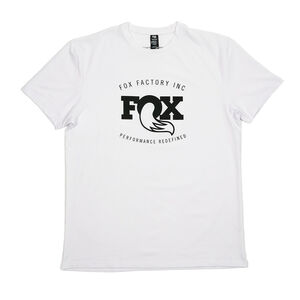 Fox Ride 3.0 Short Sleeve Tee S White  click to zoom image