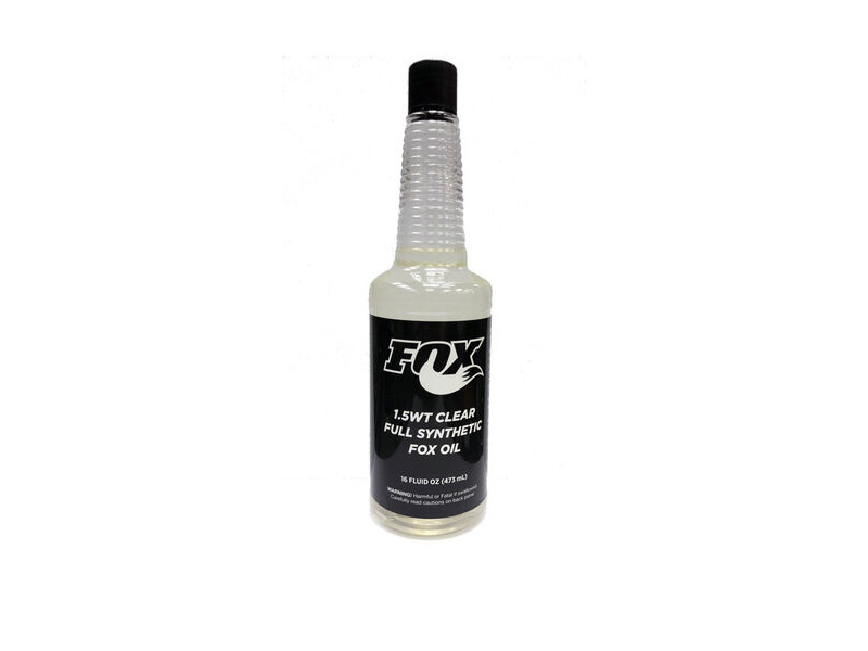 Fox AM Oil 1.5 WT 16oz Clear click to zoom image