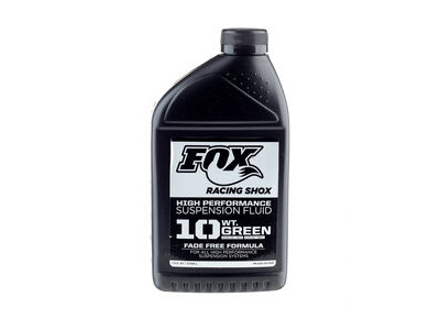 Fox 10 Weight Green High Performance Suspension Fluid 32oz