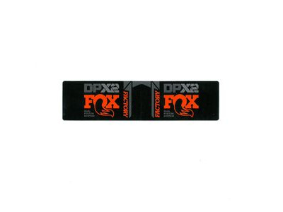 Fox FLOAT DPX2 Factory EVOL 7.25+ / 165-230mm Airsleeve Decal 2021