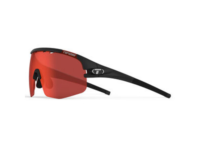 Tifosi Sledge Lite Interchangeable Lens Sunglasses Matte Black/Red