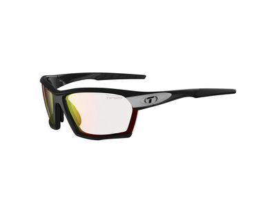 Tifosi Kilo Clarion Red Fototec Single Lens Sunglasses Black/White/Clarion Red Fototec