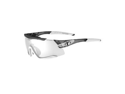 Tifosi Aethon Fototec Single Lens Sunglasses 2019 Crystal Smoke/White/Fototec Light Night