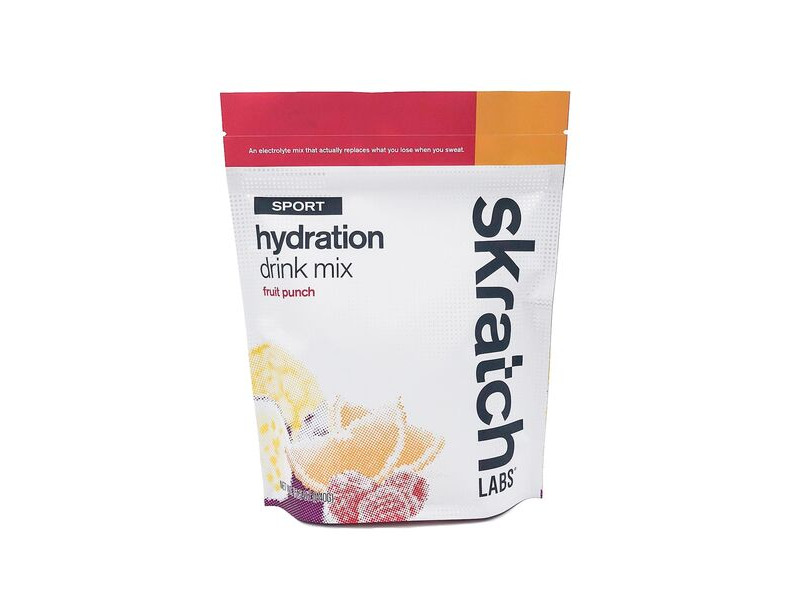 Skratch Labs Sport Hydration Mix - 1lb (440g) - Fruit Punch click to zoom image