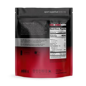 Skratch Labs Sport Superfuel Mix - 8 Serving Bag (840g) - Raspberry click to zoom image