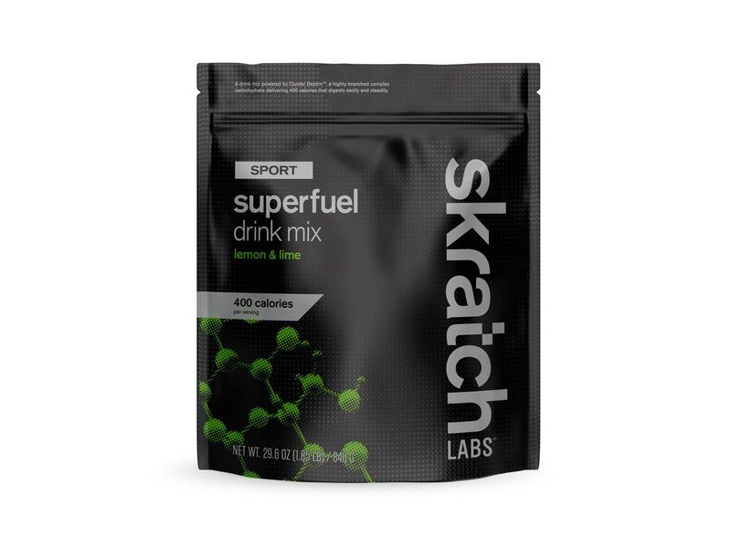 Skratch Labs Sport Superfuel Mix - 8 Serving Bag (840g) - Lemons & Limes click to zoom image