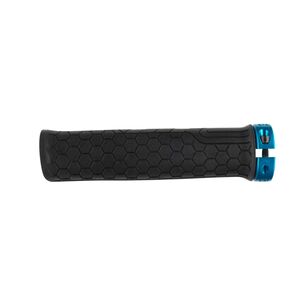 Race Face Getta Grip Lock-On Grips Black / Turquoise click to zoom image