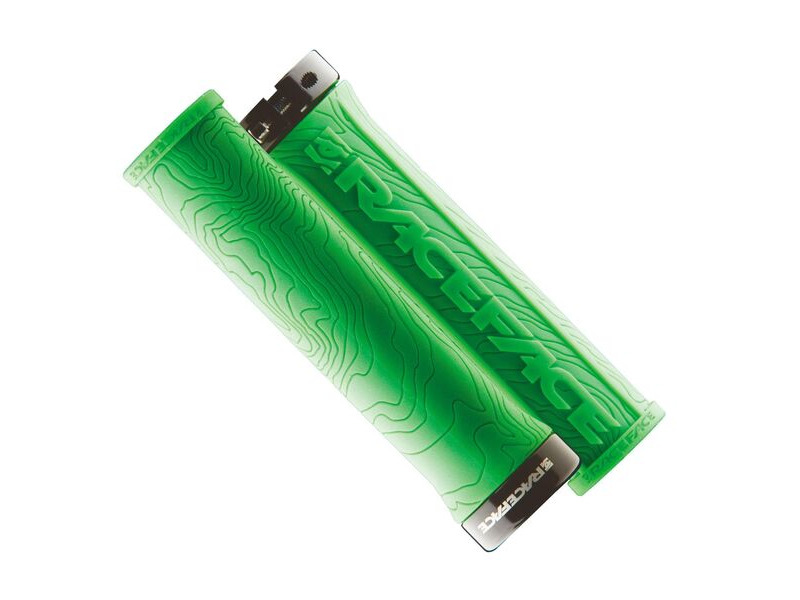 Race Face Half Nelson Lock On Grips Green click to zoom image