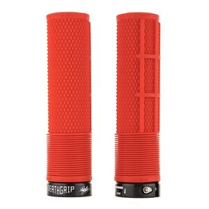 DMR Bikes BRENDOG DeathGrip Red (A20) Non-Flange - Soft - Thin Red  click to zoom image