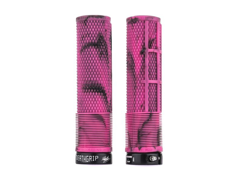 DMR Bikes Deathgrip Non-Flange Soft Marble Pink click to zoom image