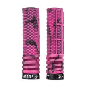 DMR Bikes Deathgrip Non-Flange Soft Marble Pink  click to zoom image