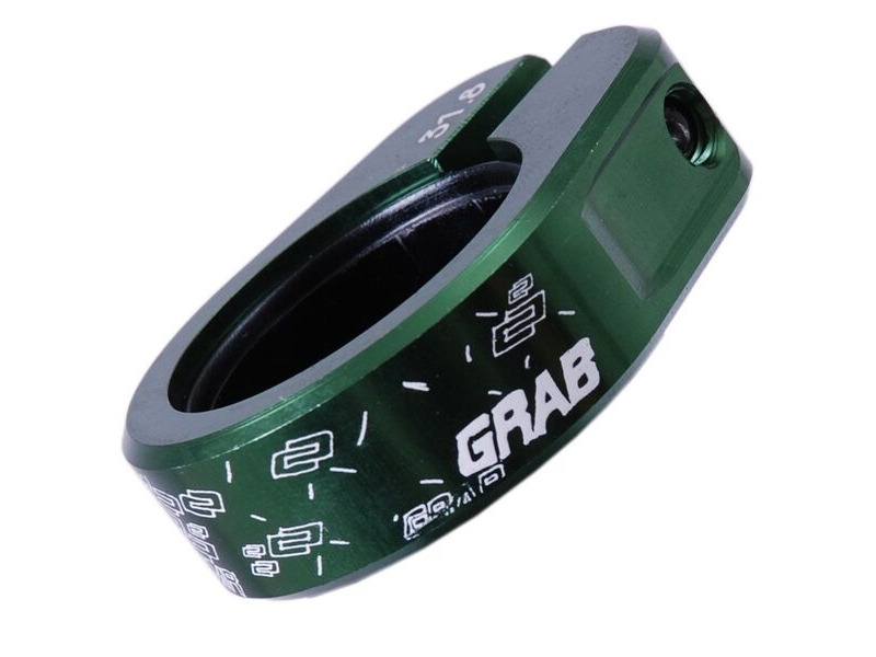 DMR Bikes Grab Seat Clamp - 30mm - Green click to zoom image